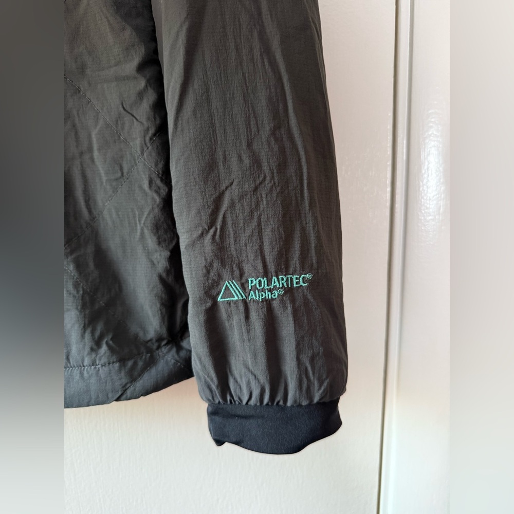 Strafe Women’s Lightweight Jacket Zip Front Base Layer Gray Aqua Blue Size XS - Picture 7 of 11